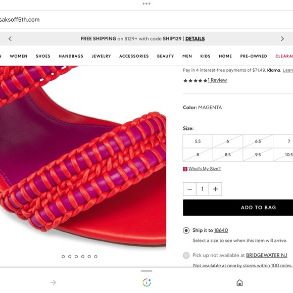 Alexandre Birman Emmy woven leather sandal - Picture 4 of 10